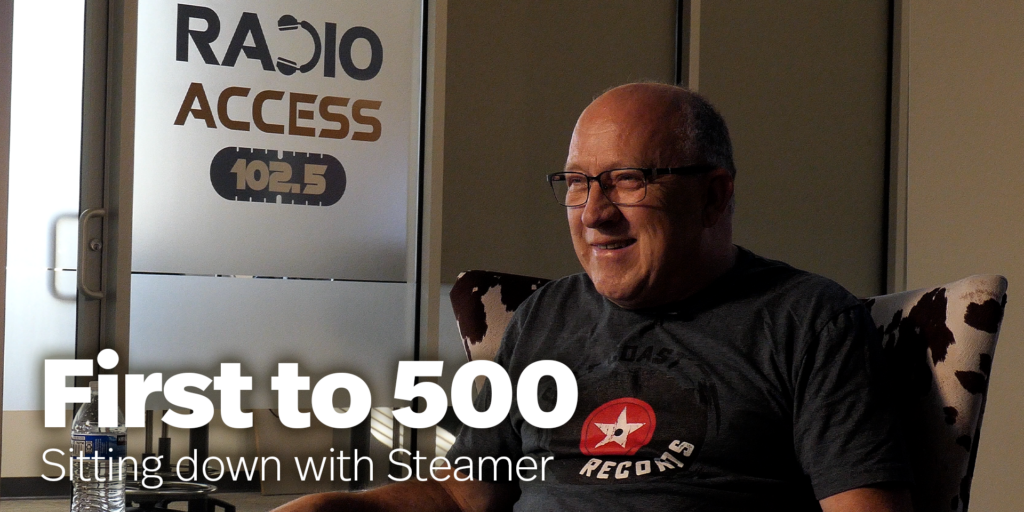First to 500, Sitting down with Steamer